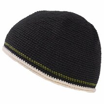 CHARM イスラムワッチ 帽子 [ フリーサイズ/ブラック ] 手編み/コットン/ニット帽/キャップ/夏/メンズ/レディース_画像1