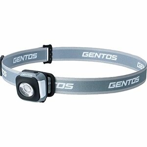GENTOS( Gentos ) LED передняя фара USB заряжающийся [ яркость 260 люмен / практическое использование лампочка-индикатор 2 час / защита от влаги ] перезаряжаемая батарея встроенный winter серый C