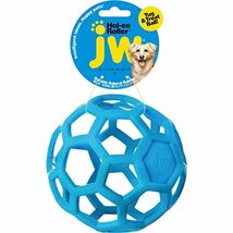 JW Pet(JWペット) 犬用おもちゃ ホーリーローラーボール 中型犬 Mサイズ ライトブルー_画像5