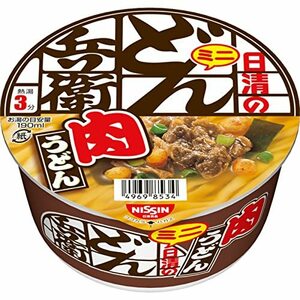 日清食品 どん兵衛 肉うどんミニ 40g×12個