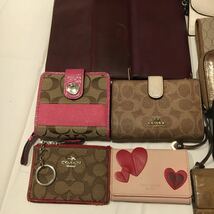 おまとめ 豪華 17点 LOUIS VUITTON PRADA BOTTEGA VENETA JIMMY CHOO Cartier Dior COACH Burberrys kate spade ANNA SUI 財布 キーケース_画像4