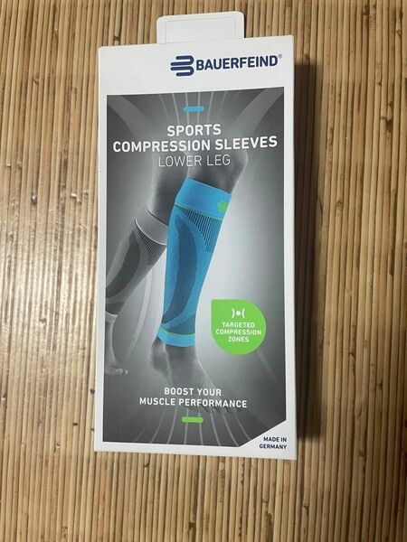 Bauerfeind SPORTS COMPRESSION SLEEVES LOWER LEG 62110928 黒 ロング　S