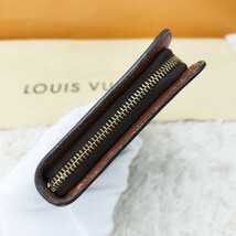 正規品 美品 LOUISVUITTON ルイヴィトン ヴィトン 長財布 財布 ポルトモネジップ ラウンドファスナー モノグラム レディース メンズ M61727_画像4