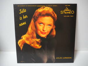 綺麗【高音質盤LP】/ JULIE LONDON ジュリー・ロンドン / Julie Is Her Name Vol 2(LP/200g) （ANALOGUE PRODUCTIONS製 型番：AAPP7100）