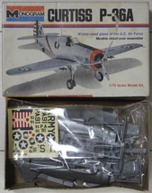 ジャンク ★ MONOGRAM / モノグラム　1/72　CURTISS P-36A ★ カーチス P-36A　No.6790_画像9