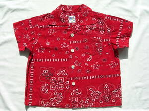  short sleeves shirt ( red ) size 90