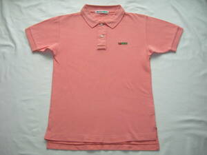 VAN MINI polo-shirt with short sleeves ( salmon pink ) size 140