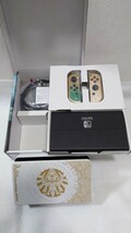 【未使用】【新品希少】Nintendo Switch本体　有機ELモデル　ゼルダの伝説　ティアーズオブザキングダム(販売店印あり)_画像5