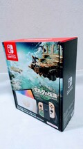 【未使用】【新品希少】Nintendo Switch本体　有機ELモデル　ゼルダの伝説　ティアーズオブザキングダム(販売店印あり)_画像2