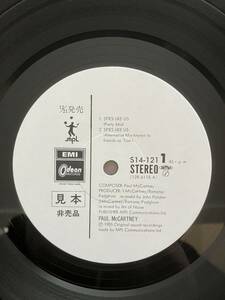 【見本盤】PAUL MCCARTNEY SPIKES LIKE US MY CARNIVAL 12inch ポール　マッカートニー　レコード　ビートルズ　THE BEATLES S14-121