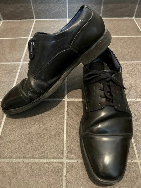 【期間限定】REGALビジネスシューズ 黒 ブラック 紳士靴 革靴 28cm リーガル