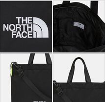  新品未使用 THE NORTH FACEノースフェイス キッズ 2way仕様 トートバッグ ショルダーバッグ ブラック 黒 ファスナー　海外限定 日本未発売_画像3