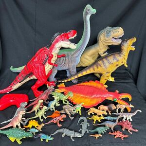 恐竜　ビッグソフビ　動く恐竜　アノマロカリス　動物　フィギュア　大量　まとめ売り　傷、汚れ、色剥げ有り　現状品