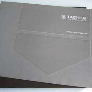 【非売品】TAG Heuer タグ・ホイヤー カタログ 2008-2009 ハードカバー144ページ 状態良好品の画像2
