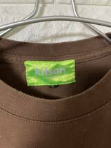 kitson ブラウン ロンT Lサイズ バックプリント_画像3