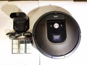 Robot☆Roomba ルンバ 980 ロボット掃除機☆デュアルバーチャルウォール×2個 フィルター新品付☆USED品