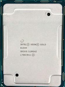 Intel Xeon Gold 6134M SR3AS 8C 3.2GHz 3.7/3.7GHz 24.75MB 130W LGA3647 DDR4-2666