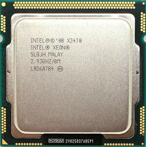 Intel Xeon X3470 SLBJH 4C 2.93GHz 8MB 95W LGA 1156