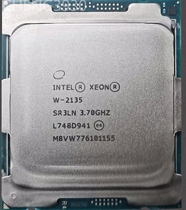 2月18日発送 Intel Xeon W-2135 SR3LN 6C 3.7GHz 4.5GHz 8.25MB 140W LGA2066 DDR4-2666