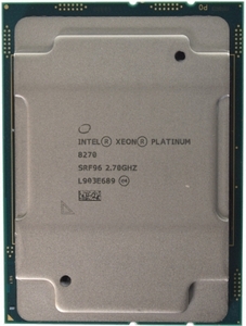 Intel Xeon Platinum 8270 SRF96 26C 2.7GHz 3.4/4.0GHz 35.75MB 205W LGA3647 DDR4-2933