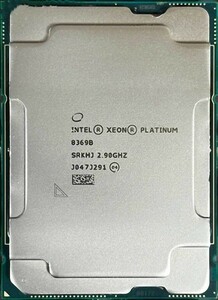 Intel Xeon Platinum 8369B SRKHJ 32C 2.9GHz 54MB 300W LGA4189 Same Platinum 8375C