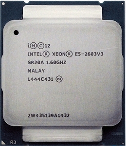 Intel Xeon E5-2603 v3 SR20A 6C 1.6GHz 15MB 85W LGA2011-3 DDR4-1600 国内発