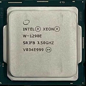 Intel Xeon W-1290E SRJFB 10C 3.5GHz 20MB 95W LGA1200