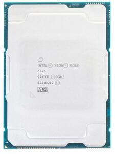 Intel Xeon Gold 6326 SRKXK 16C 2.9GHz 3.3/3.5GHz 24MB 185W LGA4189 DDR4-3200