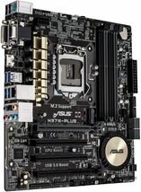 ASUS H97M-PLUS LGA 1150 Intel H97 HDMI SATA 6Gb/s USB 3.0 Micro ATX Intel Motherboard_画像2