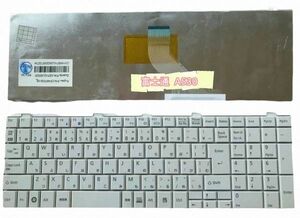  keyboard Japanese white Fujitsu FMV Lifebook A530 AH530 AH531 NH751