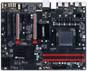 GIGABYTE GA-970-GAMING (rev. 1.0) AM3+/AM3 AMD 970 SATA 6Gb/s USB 3.1 USB 3.0 ATX AMD Motherboard