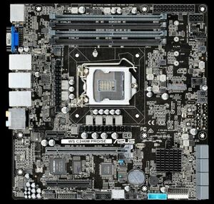 ASUS WS C246M PRO SE DDR4 LGA1151 Intel Motherboard