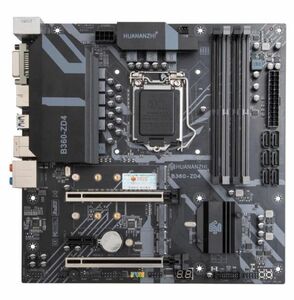 HUANAN HUANANZHI B360 ZD4 M-ATX Motherboard Intel LGA 1151 Support 8 9 generation DDR4 2133 2400 2666MHz 64G M.2 SATA3 USB3.0