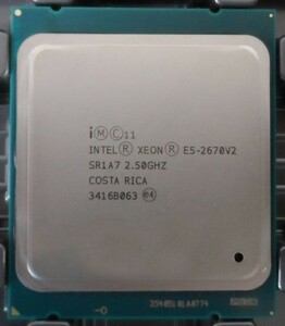 Intel Xeon E5-2670 v2 SR1A7 10C 2.5GHz 25MB 115W LGA 2011 DDR3-1866