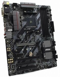 MSI B350 TOMAHAWK AM4 AMD B350 SATA 6Gb/s USB 3.1 HDMI ATX AMD Motherboard