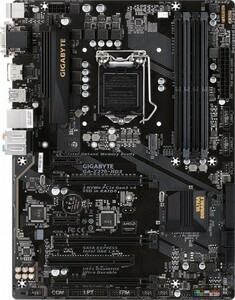 GIGABYTE Z270-HD3 (rev. 1.0) LGA 1151 Intel Z270 HDMI SATA 6Gb/s USB 3.1 ATX Motherboard