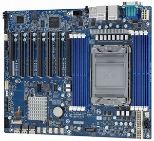 GIGABYTE MU72-SU0 Socket P+ Intel C621A SATA 6Gb/s LGA 4189 DDR4 SDRAM ATX Server Motherboard