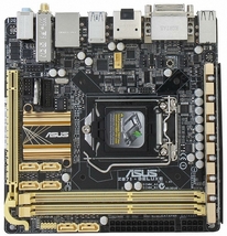 ASUS Z87I-DELUXE LGA 1150 Intel Z87 HDMI SATA 6Gb/s USB 3.0 Mini ITX Intel Motherboard_画像2