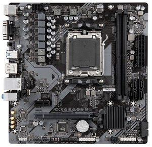 GIGABYTE B650M D2H (rev. 1.0) AMD AM5 DDR5 PCI-E 4.0 x4 M.2 SSD MATX Motherboard