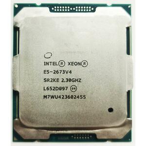 2個セット Intel Xeon E5-2673 v4 SR2KE 20C 2.3GHz 50MB 135W LGA2011-3 DDR4-2400