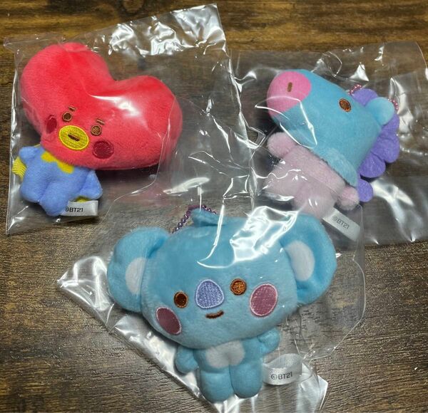 BT21☆マスコットチャーム☆TATA☆KOYA☆MANG