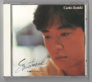 Ω 美盤 カルロストシキ 9曲入 1st アルバム 1991年 CD/Emotion〜右側のハートたちへ/夜明けまでBORDERLESS 収録/オメガトライブ