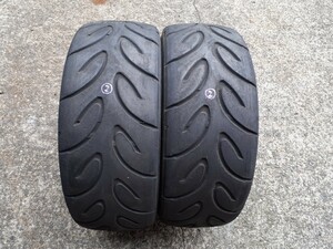 ②ヨコハマ アドバン A050 175/60R13 GSコンパウンド 中古 2本 ADVAN 23年製造