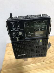 】SONY ICF-5500 FM/AM 3BAND RECEIVER 通電OK 中古 ジャンク品扱い
