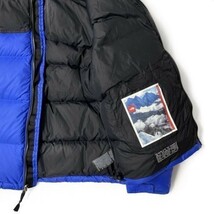 1円～!売切!【正規新品】THE NORTH FACE 1992 RETRO ANNIVERSARY NUPTSE JACKET ダウンジャケット 限定品 30周年(M)青190122-175-c_画像8