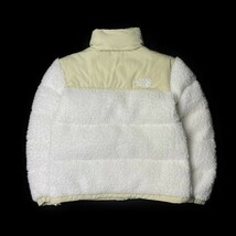 1円～!売切!【正規新品】THE NORTH FACE SHERPA NUPTSE JACKET ダウンジャケット ヌプシ モコモコ シェルパフリース(XXL)白 190122-175-C_画像8