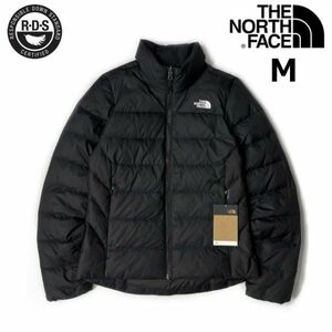 1円～!売切!【正規新品】THE NORTH FACE W FLARE DOWN JACKET2 ダウンジャケット US限定 防寒 軽量 ロゴ刺繍 フレアダウン(M)黒 190122-85