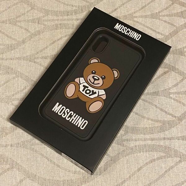 MOSCHINO モスキーノ iPhoneケース iPhoneX/XS用 未使用 長期保管品 