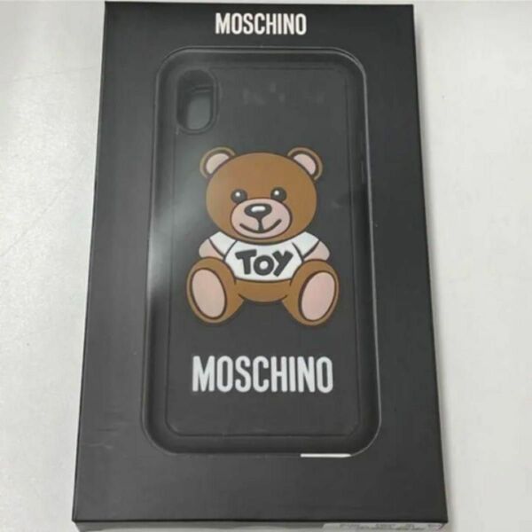 MOSCHINO モスキーノ iPhoneケース iPhoneXS-MAX用 新品未使用 長期保管品 