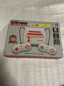 未開封品 FC/SFC用互換機 レトロコンボ RED ファミコン スーパーファミコン